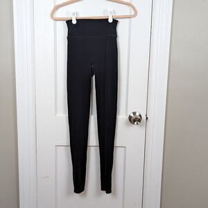 Spanx | Black Velvet High Waisted Sculpting Leggings Size XS